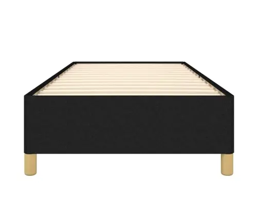 Voodiraam Ilma Madratsita , Must, 80X200cm Kangas