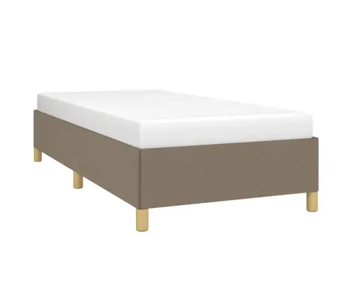 Lovos Rėmas Be Čiužinio, Taupe, 80X200 cm Audinys