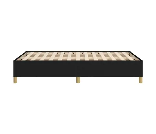 Lovos Rėmas Be Čiužinio, Juodos Spalvos, 120X200cm Audinys