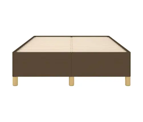 Lovos Rėmas Be Čiužinio, Tamsiai Rudas, 120X200cm Audinys