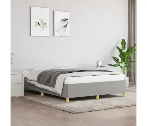 Voodiraam Ilma Madratsita, Helehall, 140X200 cm Kangas