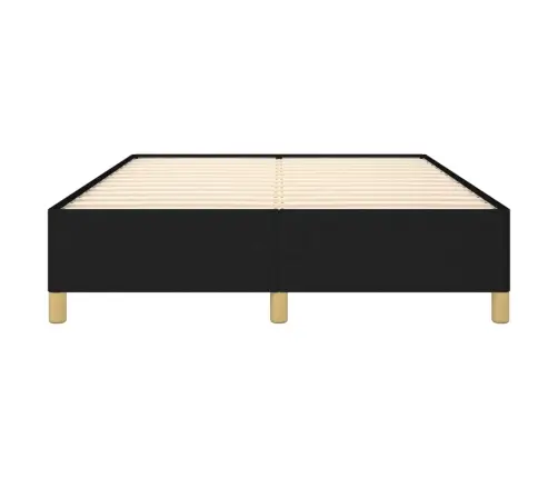 Voodiraam Ilma Madratsita, Must, 140X200 cm Kangas