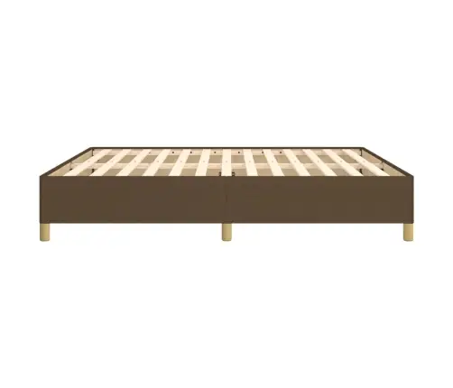 Lovos Rėmas Be Čiužinio, Tamsiai Rudas, 160X200cm Audinys
