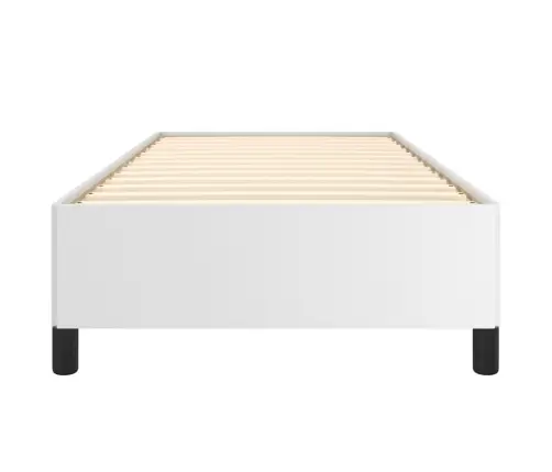 Lovos Rėmas, Baltos Spalvos, 80X200cm Dirbtinė Oda