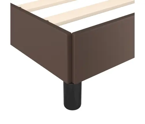 Lovos Rėmas, Rudos, 160X200cm Dirbtinė Oda Lovos Rėmas, Rudos, 160X200cm Dirbtinė Oda