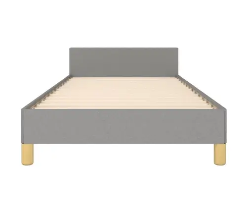 Lovos Rėmas Be Čiužinio, Šviesiai Pilkas, 80X200cm Audinys