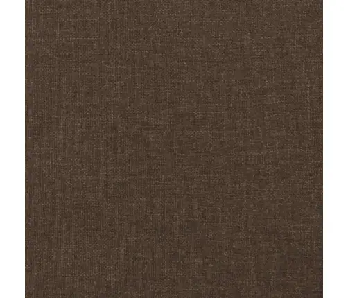 Gulta Bez Matrača, Tumši Brūns, 140X200 Cm, Audums Vidaxl