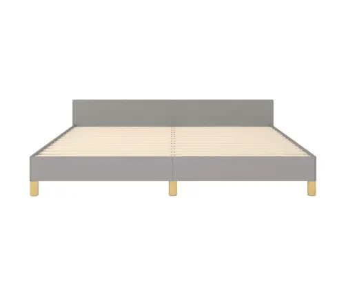 Lovos Rėmas Be Čiužinio, Šviesiai Pilkas, 160X200cm Audinys