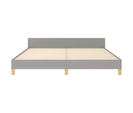 Lovos Rėmas Be Čiužinio, Šviesiai Pilkas, 180X200cm Audinys