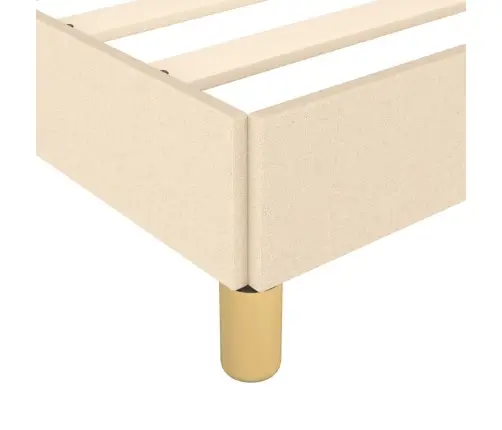 Voodiraam Ilma Madratsita, Kreemjas, 200 X 200 cm Kangas