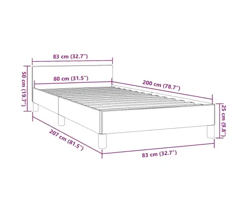 Gultas Rāmis Ar Galvgali Bez Matrača, Balts, 80X200 Cm Vidaxl Gultas Rāmis Ar Galvgali Bez Matrača, Balts, 80X200 Cm Vidaxl