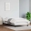 Voodiraam Peatsiga Ilma Madratsita Valge 80X200 Cm