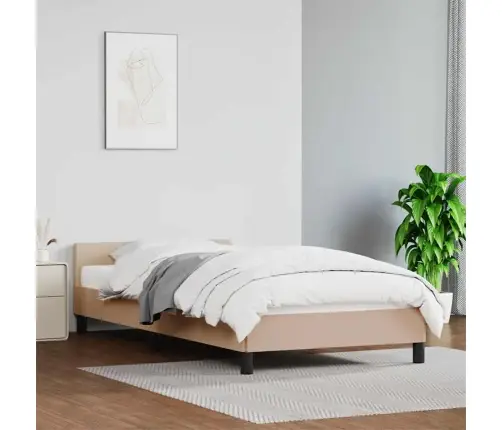 Voodiraam Peatsiga Ilma Madratsita Cappuccino 80X200 Cm