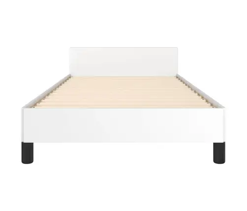 Lovos Rėmas Su Galvūgaliu Be Čiužinio, Baltas, 90X200Cm