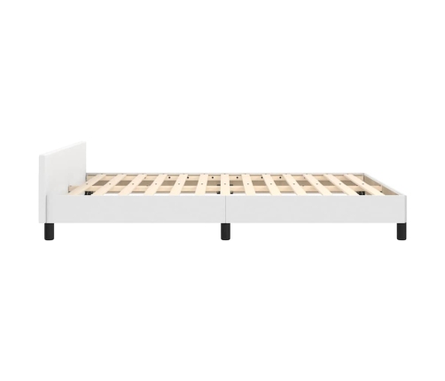 Voodiraam Peatsiga Ilma Madratsita Valge 140X200 Cm