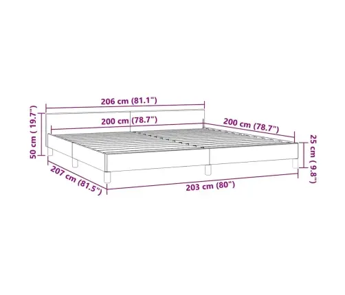 Lovos Rėmas Be Čiužinio Tamsiai Žalias 200X200 Cm Aksomas