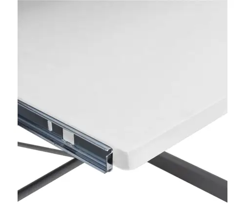 Stūra Datorgalds, Balts, 132X112X99 Cm, Inženierijas Koks Vidaxl