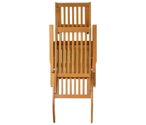 Lauko Terasos Kėdės Su Pakojomis, 2Vnt., Akacijos Masyvas