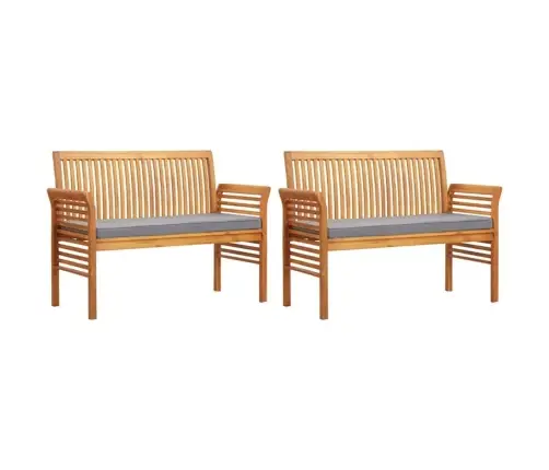 Lauko Valgomojo Komplektas Su Pagalvėlėmis, 3 Dalių, Akacija