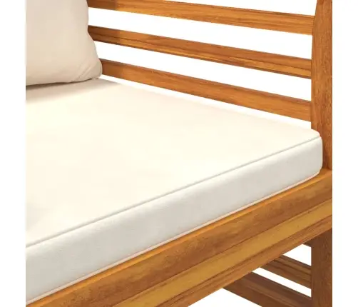 3-Osaline Aiamööbli Komplekt Patjadega, Akaatsiapuit Vidaxl