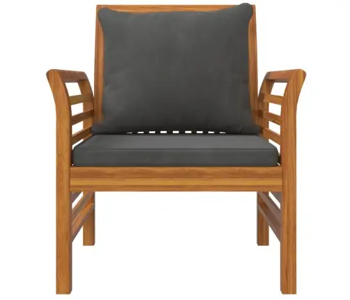 Sodo Komplektas Su Pagalvėlėmis, 3 Dalių, Akacijos Masyvas