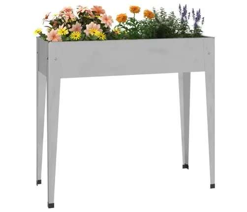 Puķu Kaste, 100,5X40,5X90 Cm, Cinkots Tērauds Vidaxl