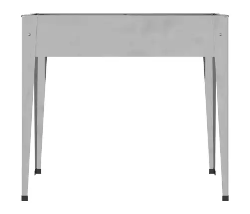 Puķu Kaste, 100,5X40,5X90 Cm, Cinkots Tērauds Vidaxl