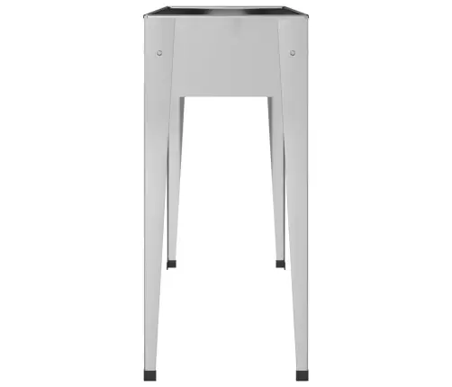 Puķu Kaste, 100,5X40,5X90 Cm, Cinkots Tērauds Vidaxl