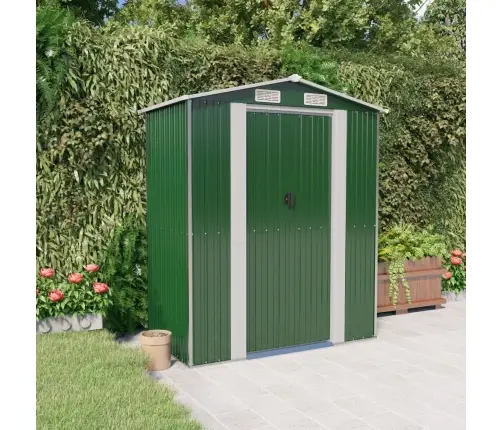 Sodo Pašiūrė, Žalia, 192X108X223cm Galvanizuotas Plienas