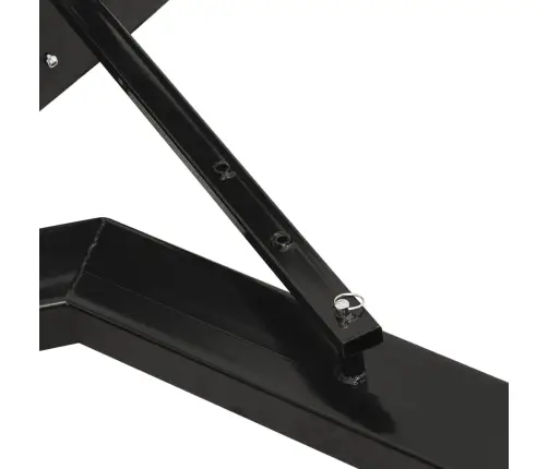 Lumesahk Kahveltõstukile, 150 X 38 cm Must