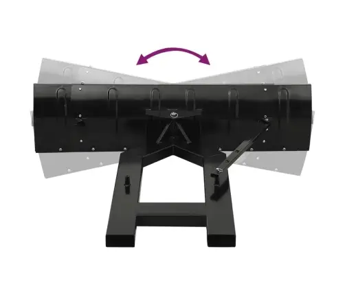 Lumesahk Kahveltõstukile, 150 X 38 cm Must