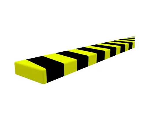 Nurgakaitse, Kollane Ja Must, 6 X 2 X 101,5 cm Pu