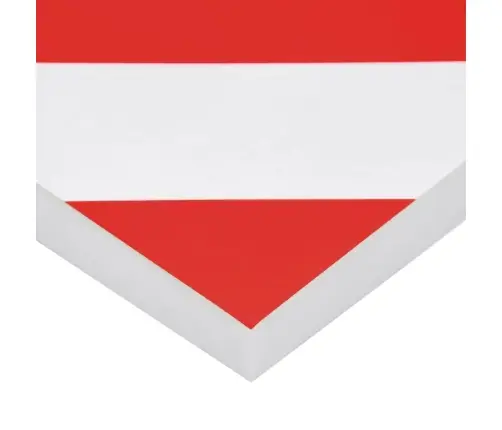 Sienu Aizsargi, 6 Gab., Sarkani Un Balti, 50X20X2 Cm, Eva Putas Vidaxl