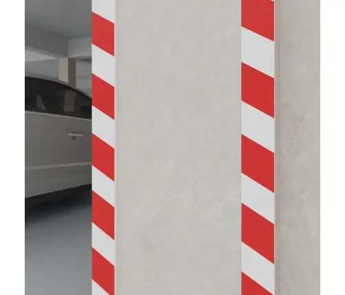 Sienu Aizsargi, 6 Gab., Sarkani Un Balti, 50X20X2 Cm, Eva Putas Vidaxl