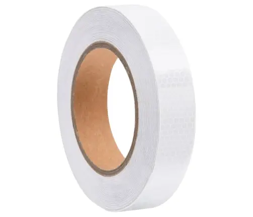 Helkurteip, Valge, 2,5 Cm X 20 M, Pvc