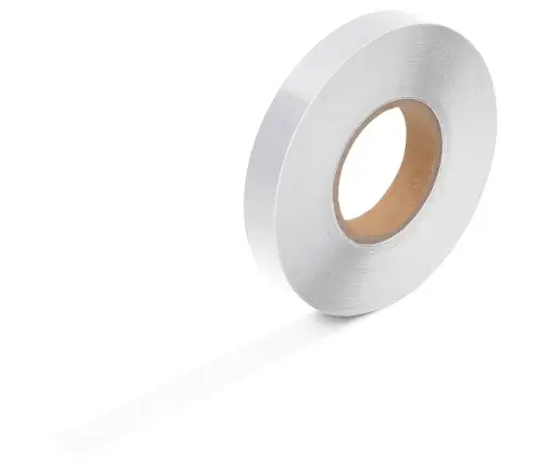Šviesą Atspindinti Lipni Juosta, Balta, 2,5Cmx50M, Pvc