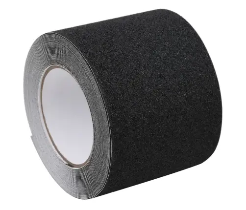 Neslystanti Juosta, Juodos Spalvos, 0,1X10M, Pvc
