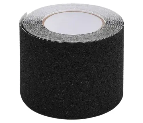 Neslystanti Juosta, Juodos Spalvos, 0,1X10M, Pvc
