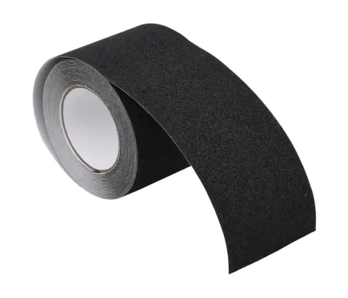 Neslystanti Juosta, Juodos Spalvos, 0,1X10M, Pvc