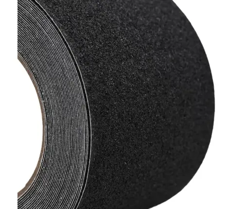 Neslystanti Juosta, Juodos Spalvos, 0,1X10M, Pvc