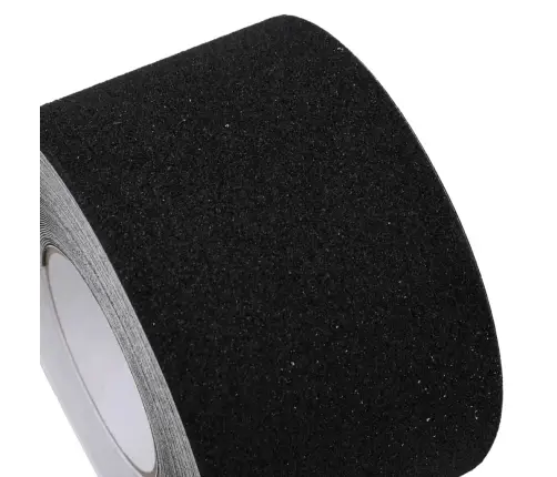 Libisemisvastane Teip, Must, 0,1 X 20 M, Pvc