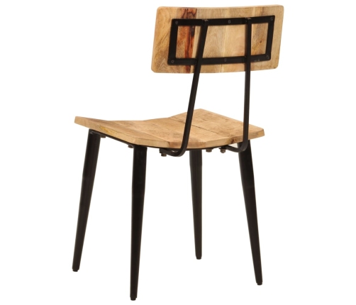 Söögitoolid 2 Tk, 44 X 40 X 80 cm Mangopuit