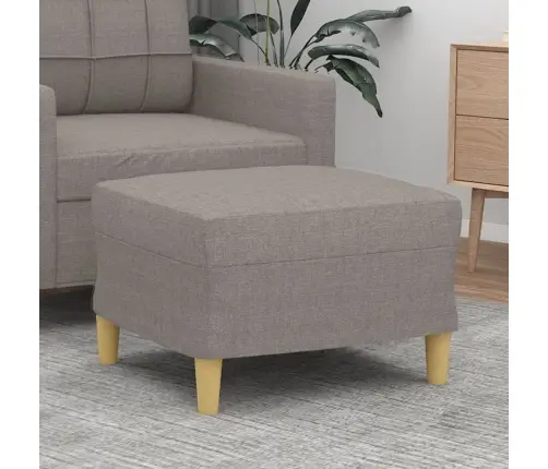 Kājsoliņš, 60X50X41 Cm, Pelēkbrūns Audums Vidaxl