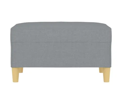 Kājsoliņš, 70X55X41 Cm, Gaiši Pelēks Audums Vidaxl