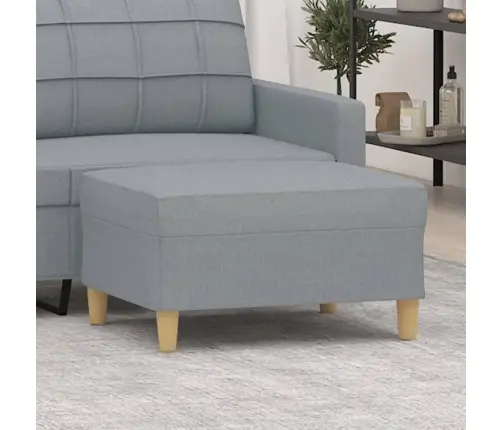 Kājsoliņš, 70X55X41 Cm, Gaiši Pelēks Audums Vidaxl