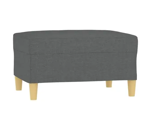 Kājsoliņš, 70X55X41 Cm, Tumši Pelēks Audums Vidaxl