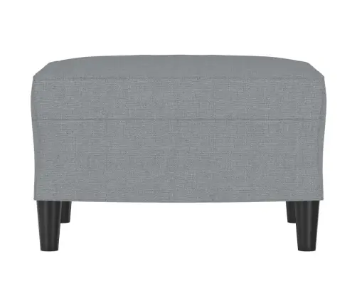 Kājsoliņš, 60X50X41 Cm, Gaiši Pelēks Audums Vidaxl