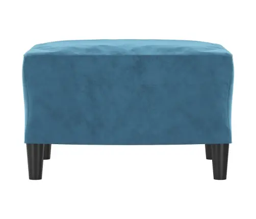 Kājsoliņš, 60X50X41 Cm, Zila Samts Vidaxl