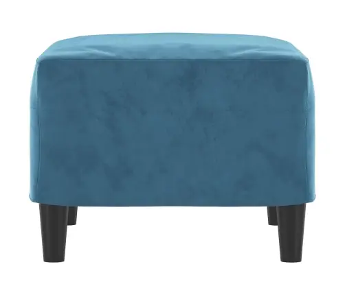 Kājsoliņš, 60X50X41 Cm, Zila Samts Vidaxl