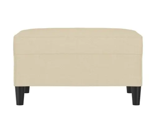 Kājsoliņš, 70X55X41 Cm, Krēmkrāsas Audums Vidaxl